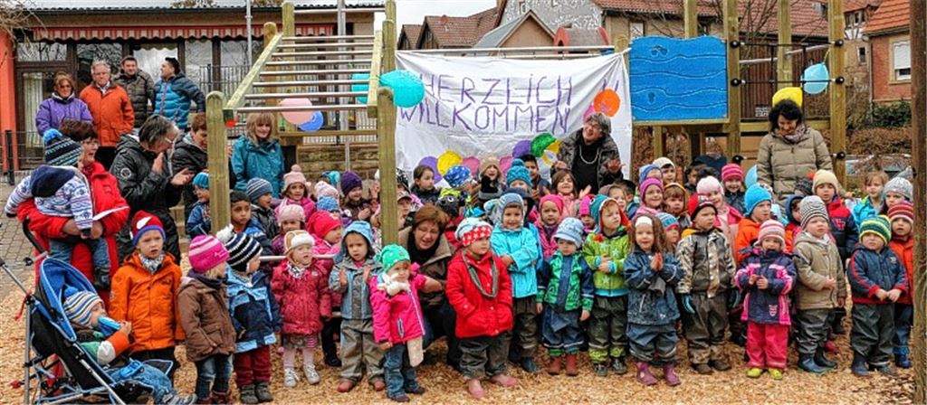 Spenden ermöglichen neues Spielgerät
