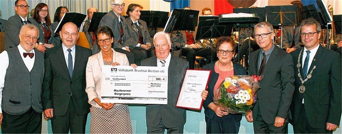 Bürgerstiftung zeichnet Kurt Haas aus Bürgerstiftung zeichnet Kurt Haas aus