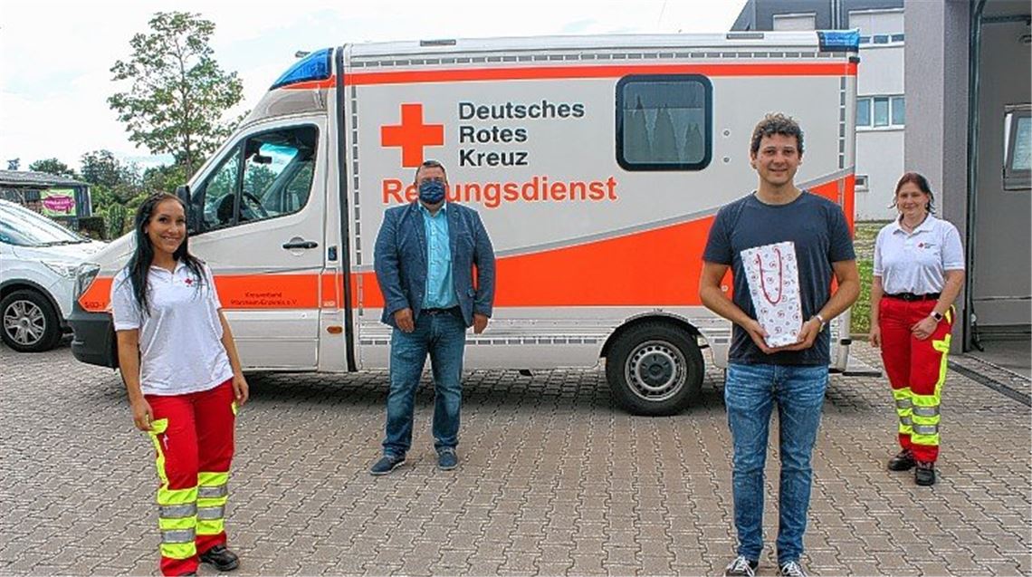 Junger Mann greift als Ersthelfer vorbildlich ein