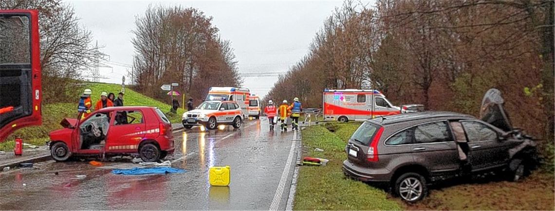 Frontalzusammenstoß