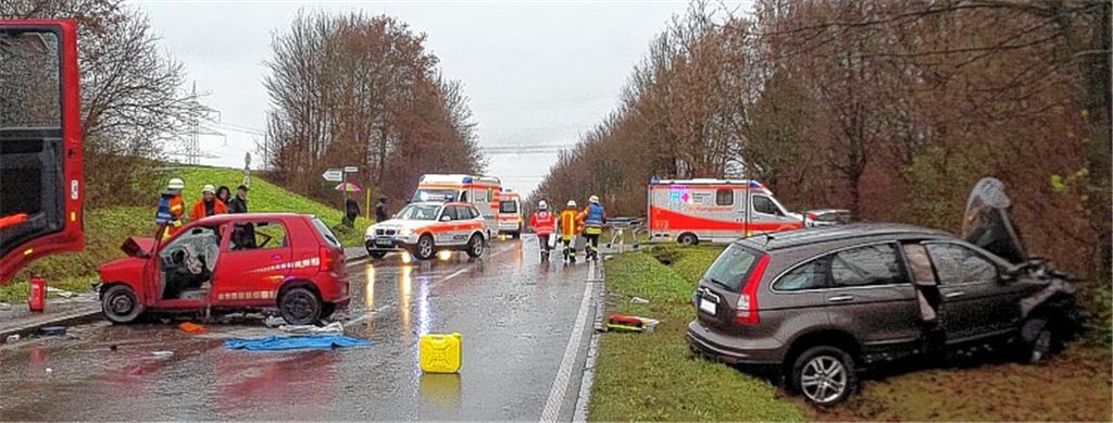 Frontalzusammenstoß