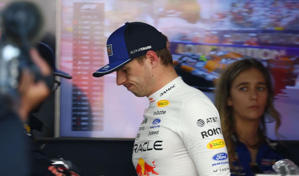 Früher Feierabend: Max Verstappen schied früh aus.
