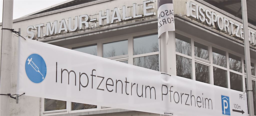 Früher gab es in der St.-Maur-Halle in Pforzheim eine Eisfläche, die von den Bisons genutzt wurde, seit knapp einem halben Jahr werden dort Corona-Impfungen durchgeführt.Archivfoto: Myroshnichenko
