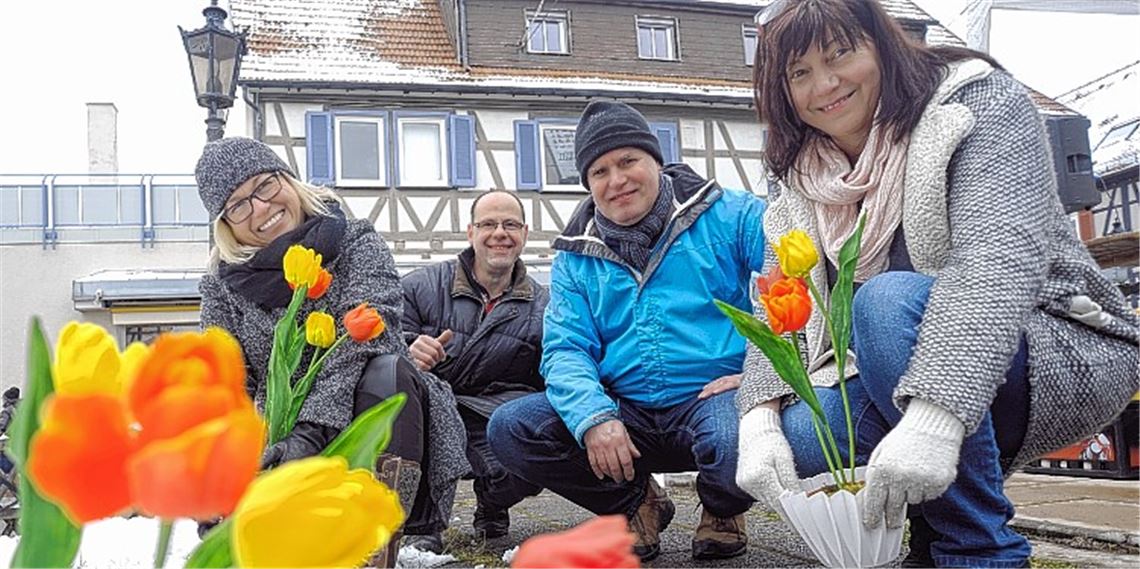 Frühlingsfest im Schnee