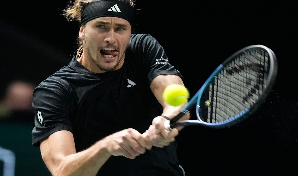 Für Alexander Zverev war das Viertelfinale in Paris ein Auf und Ab.