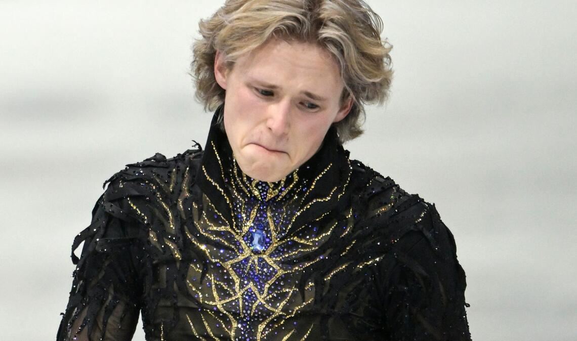 Für Eiskunstlauf-Superstar Ilia Malinin entwickelte sich die Olympia-Kür zu einem Desaster.