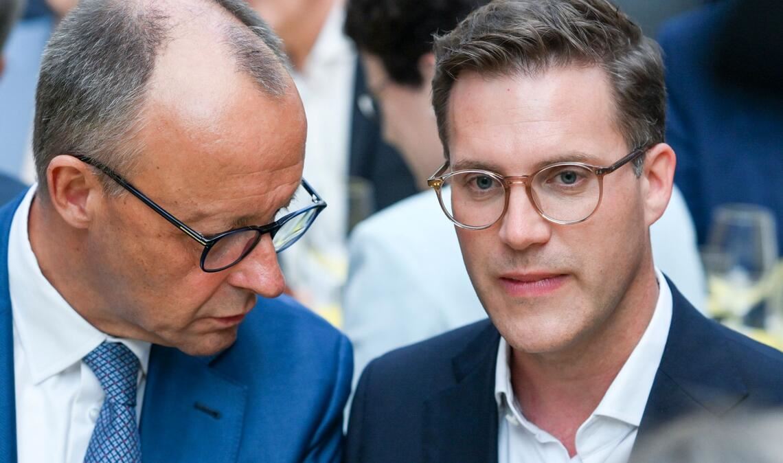 Für Merz und Hagel dürfte die Wahl in Baden-Württemberg eine Enttäuschung sein.