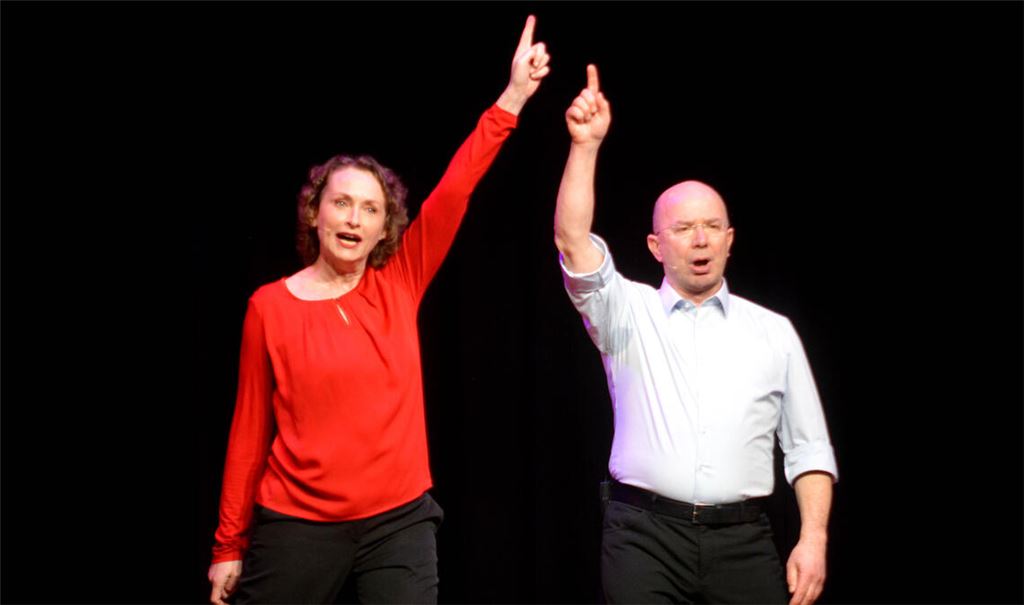 Für Mirjam Woggon und Udo Zepetauer ist das nahende Alter kein Grund für eine Krisenstimmung. Foto: Stahlfeld