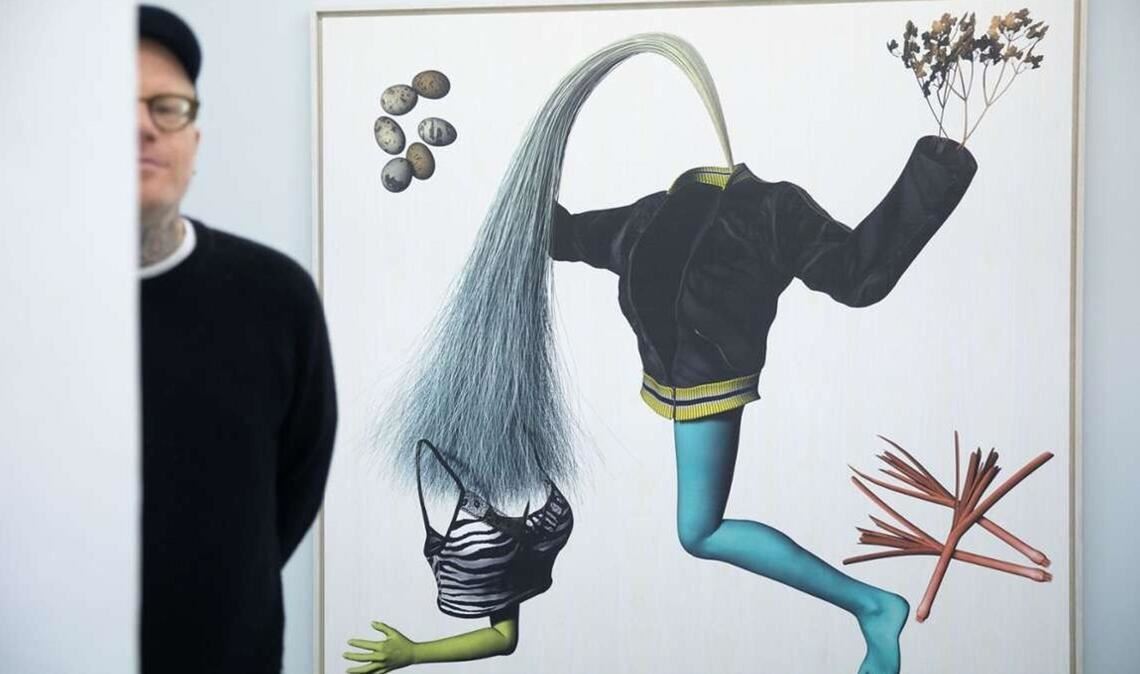 Für den „Ortstermin“ unserer Zeitung am 1. Juli in der Galerie Parri Blank in Stuttgart kommt Tim Berresheim aus der Deckung