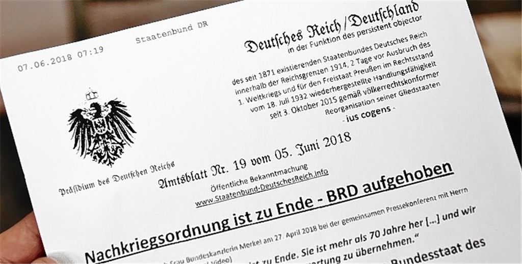 „Reichsbürger“ nerven Behörden
