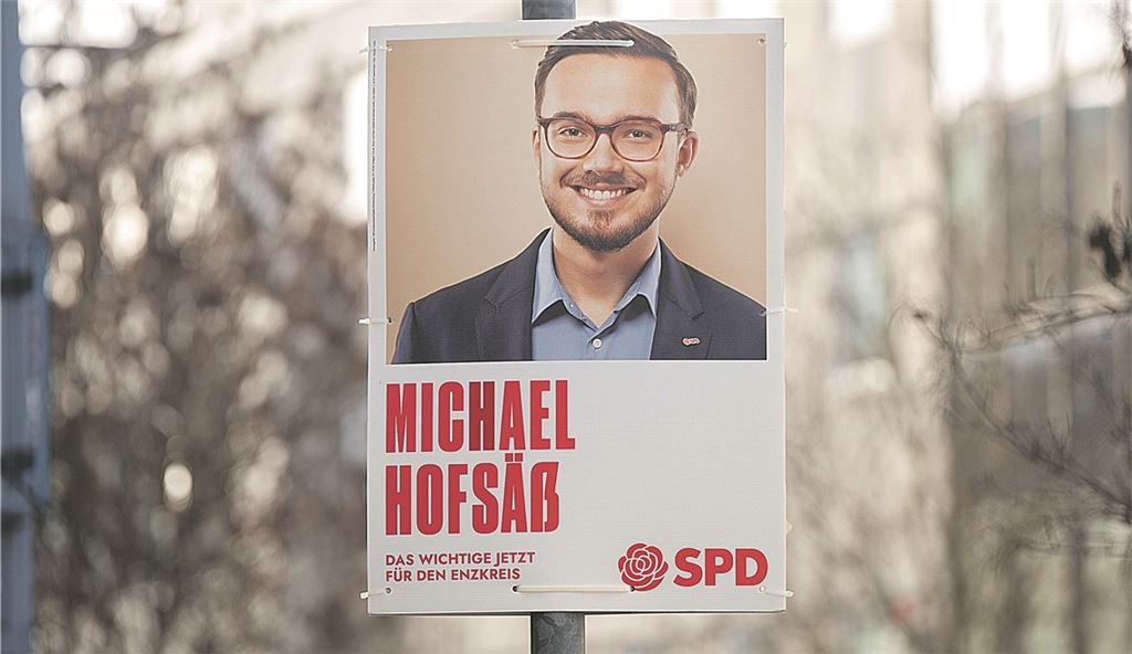 Für die Wahl hätte Michael Hofsäß noch Luft nach oben gesehen. Foto: Fotomoment
