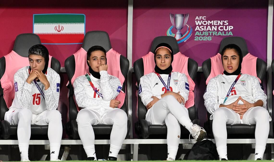 Für die iranischen Spielerinnen war der Asien Cup in Australien nach dem Ausbruch des Krieges schwierig. (Archivbild)