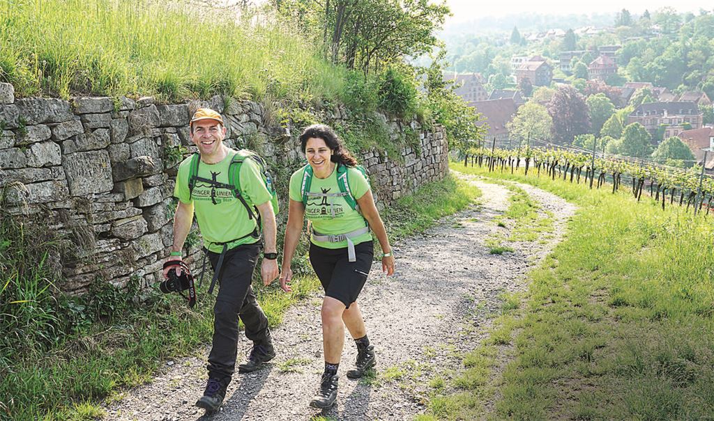 Für die schönen Seiten der Region, die etwa bei einer Wandertour entdeckt werden können, wirbt der Verein Kraichgau-Stromberg Tourismus auf der CMT. Foto: Archiv