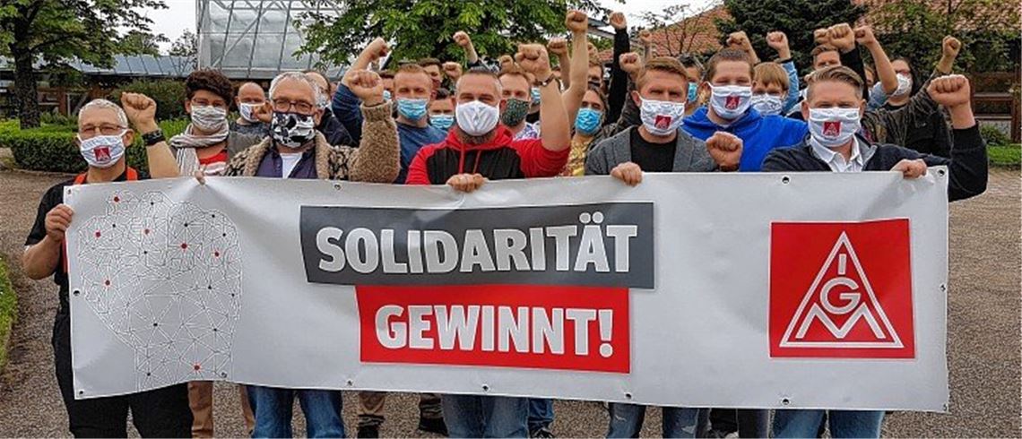 IG Metall ist in der Krise kampfbereit