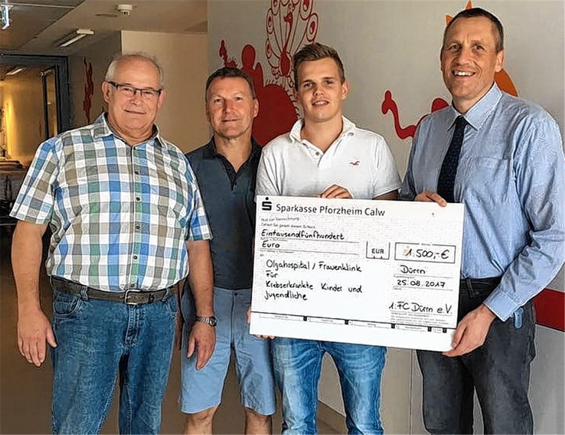 Fußballer helfen Kindern