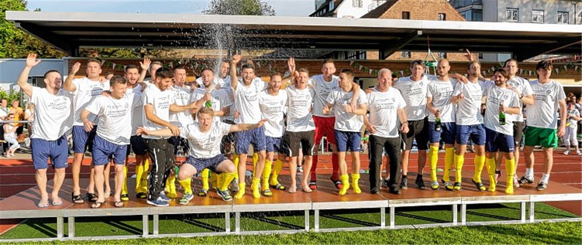 In zehn Jahren von der B-Klasse zur Landesliga In zehn Jahren von der B-Klasse zur Landesliga