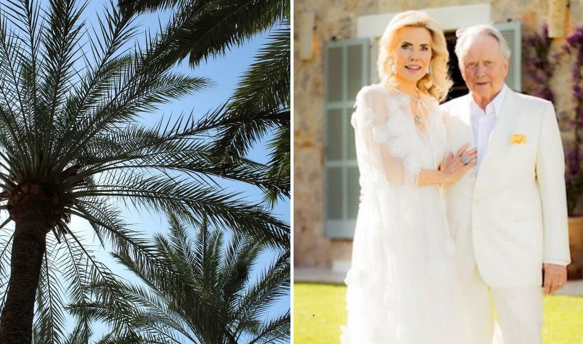 Gabriela und Wolfgang Porsche haben   ihre Hochzeit auf Mallorca gefeiert.