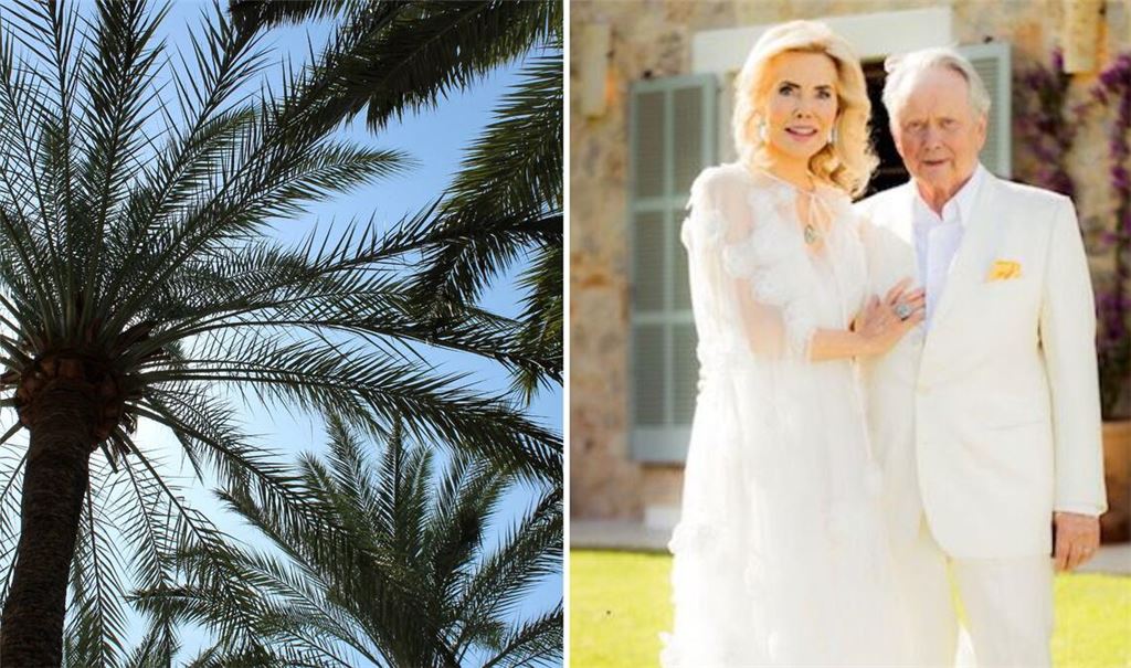 Gabriela und Wolfgang Porsche haben   ihre Hochzeit auf Mallorca gefeiert.