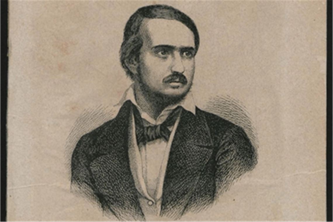 Galt früh als aufmüpfig: der Seminarist, Schriftsteller und spätere Revolutionär Georg Herwegh. Foto: Staatsbibliothek zu Berlin