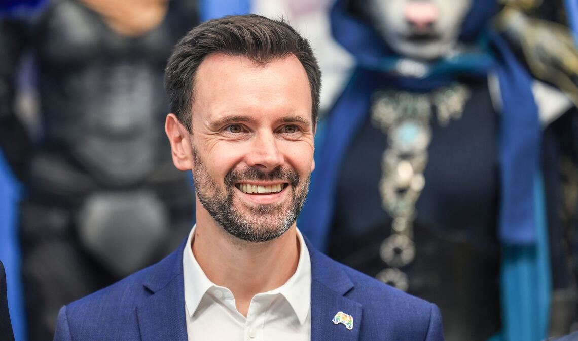 Game-Geschäftsführer Felix Falk verwies auf veränderte Gewohnheiten der deutschen Gamer. (Archivbild)