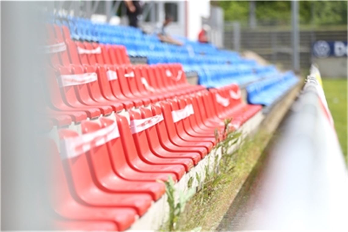 Ganz leer sollen die Ränge doch nicht bleiben. Archivfoto: Huber