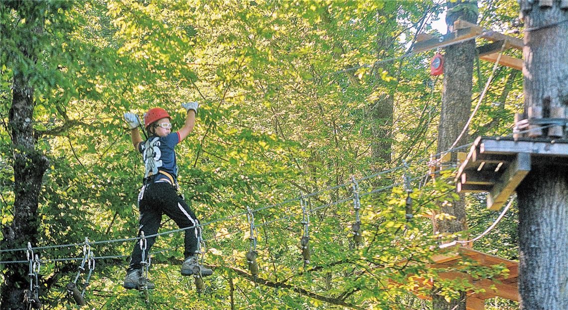 Kletterspaß mit Abstandsgarantie