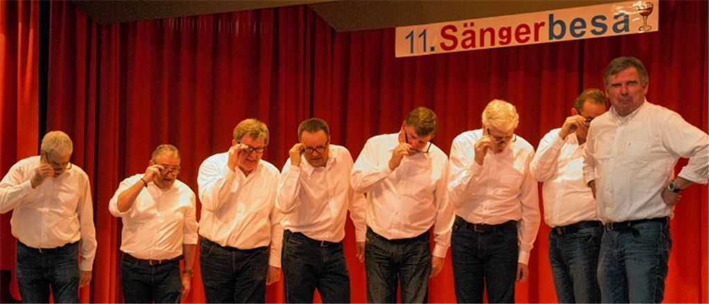 Garanten für beste Stimmung im Ötisheimer Sängerbesen: Vox Humana Stuttgart ...