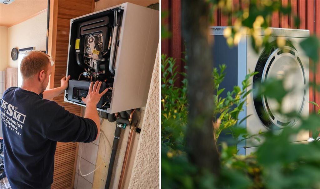 Gasheizung oder doch Wärmepumpe? Das ist jetzt wieder die Frage.