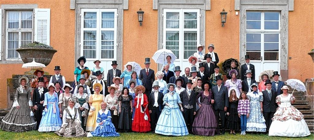 Geburtstag im Biedermeier-Stil