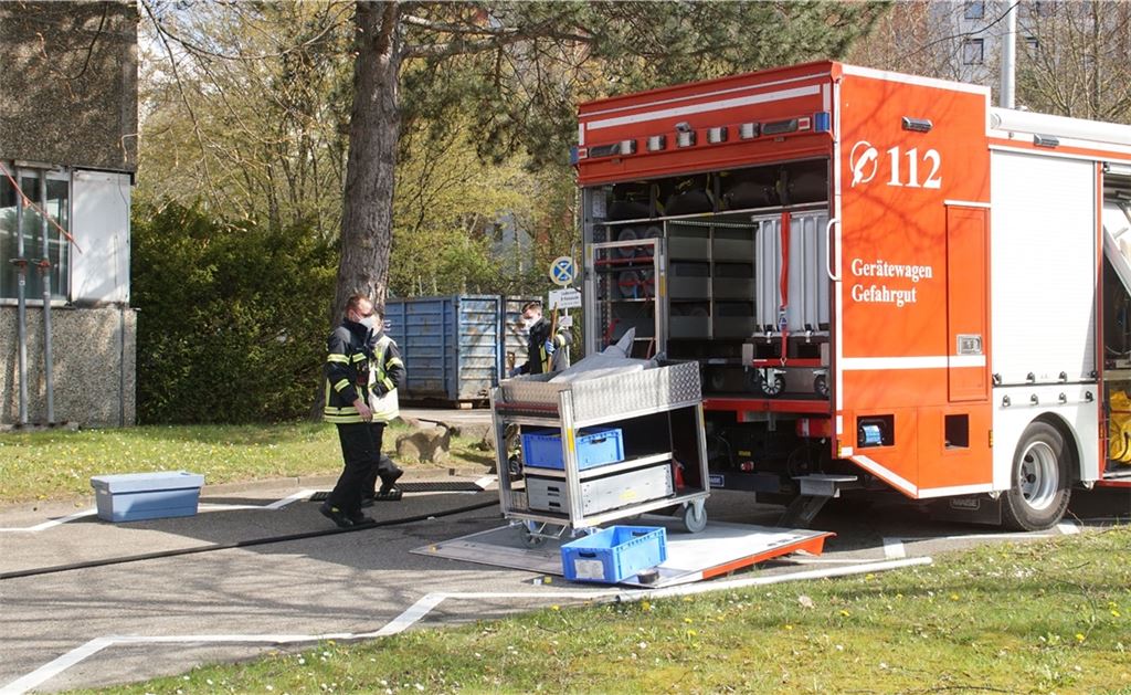 Gefahrguteinsatz für die Feuerwehr.sdmg
