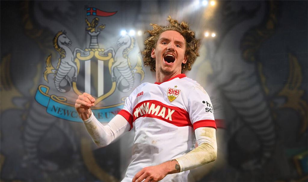 Geht künftig für Newcastle United auf Torejagd: Ex-VfB-Profi Nick Woltemade.