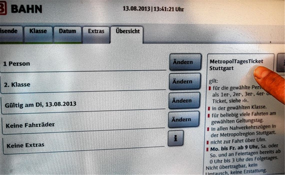 Gelungene Premiere: Bei den Fahrgästen ist das neue Metropolticket sehr beliebt. 