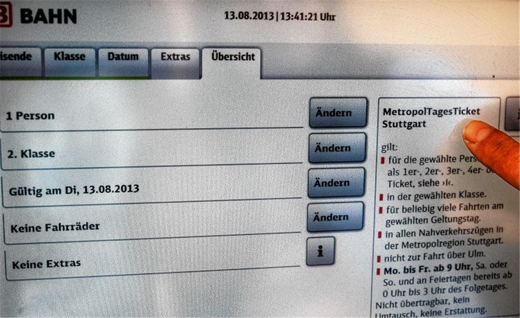 Gelungene Premiere: Bei den Fahrgästen ist das neue Metropolticket sehr beliebt. 