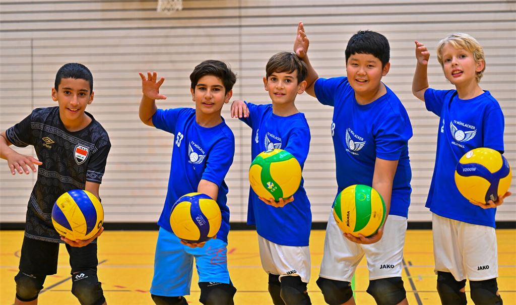 Gemeinsam erfolgreich: bei den Volleyballern des TV Mühlacker wird Integration gelebt – auf und neben dem Spielfeld.