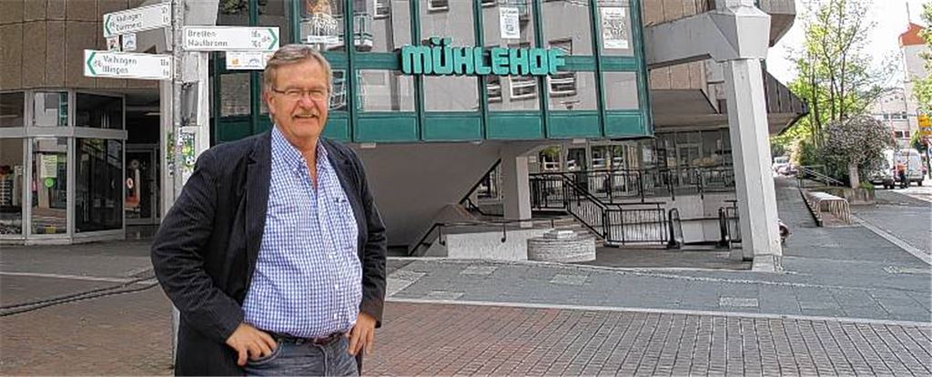 Gemeinsame Geschichte: Als Leiter des wichtigen Amtes für das Grundstücks- und Gebäudemanagement hat Gottfried Kautter den Werdegang des Mühlehofs eng begleitet.