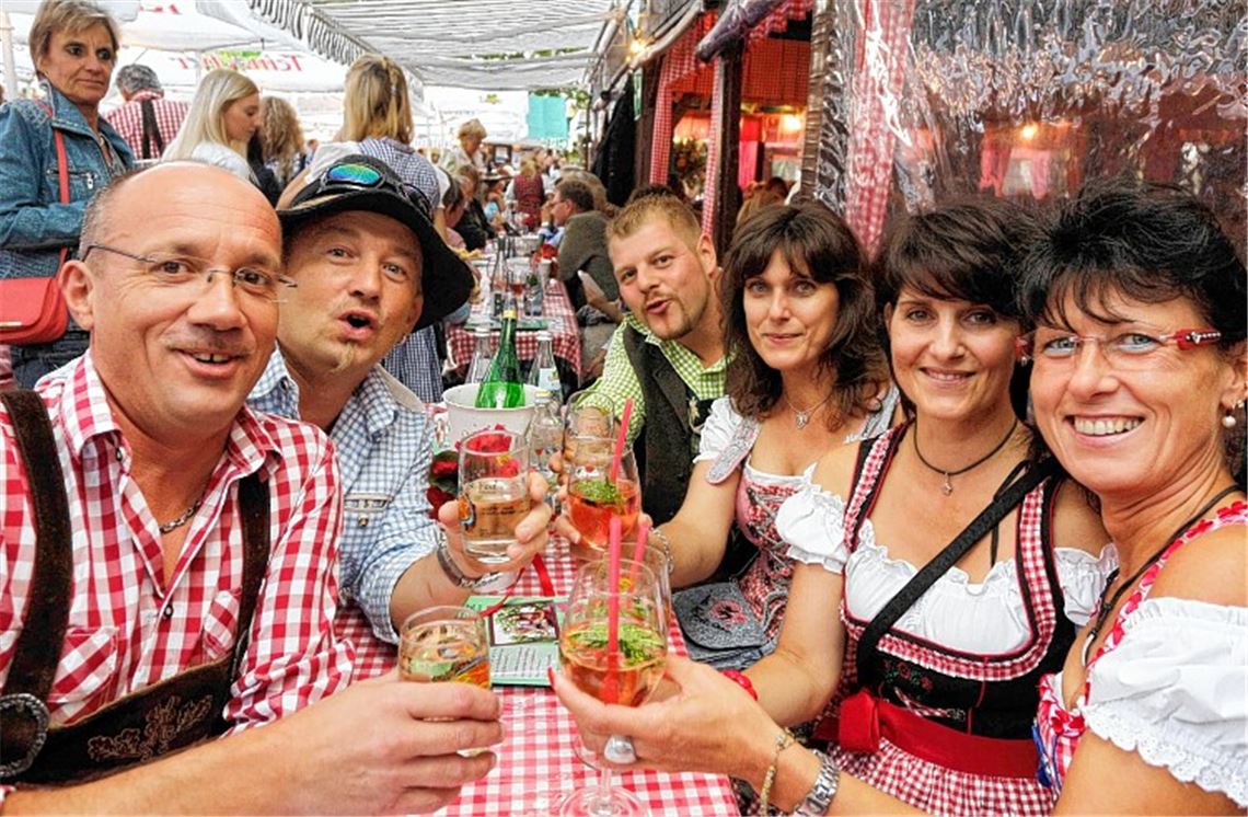 17 Tage Oechsle-Fest in der Goldstadt