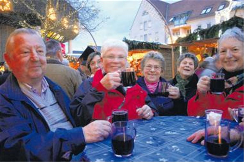 Gemütlichkeit ist Trumpf beim Mühlacker Weihnachtsmarkt.
Archivfoto: Stahlfeld