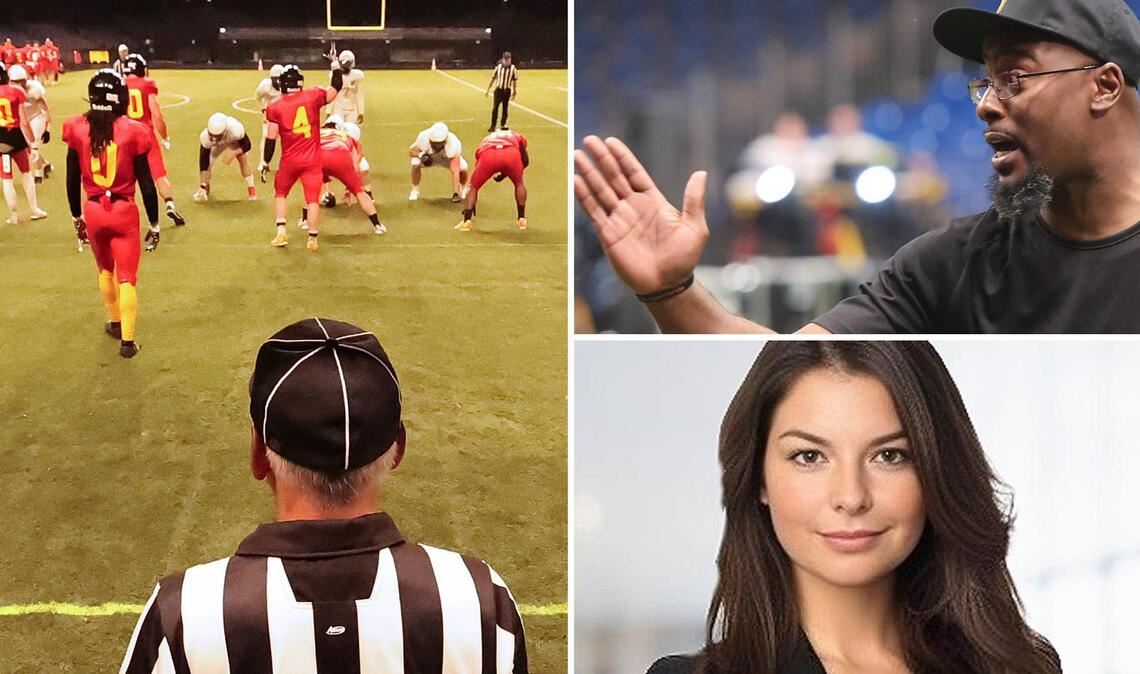 General Managerin Selina Fessel und Stallions-Trainer Keith Hilson sind überzeugt, dass auch 2027 Arena-Football in der Stuttgarter Schleyerhalle gespielt werden wird.
