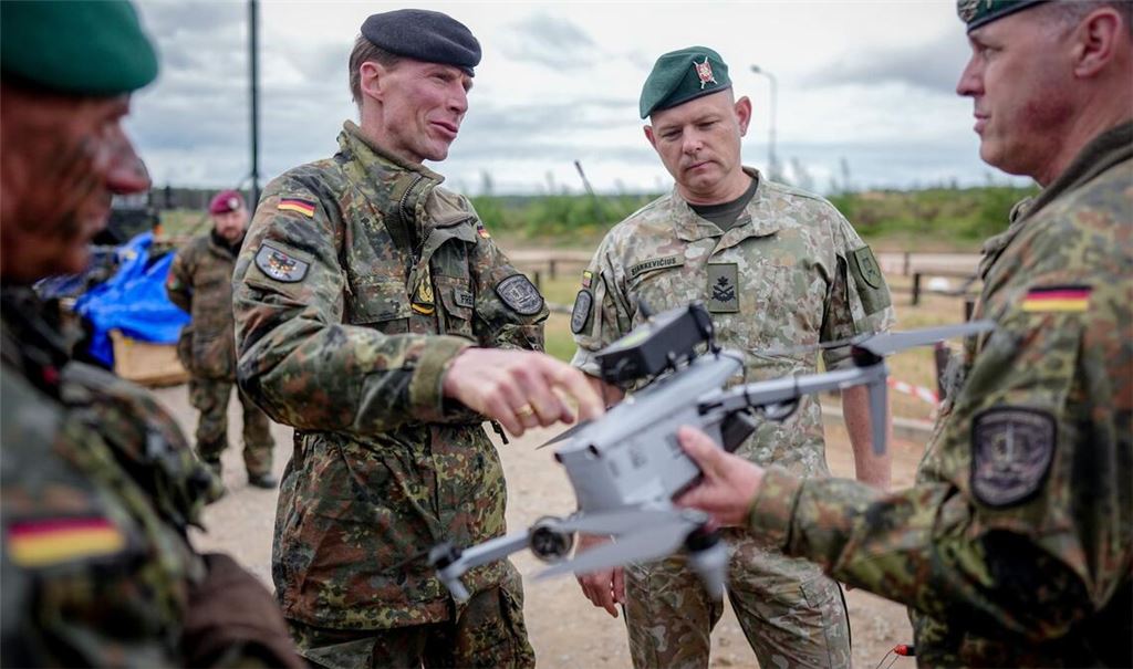 Generalleutnant Christian Freuding in Litauen