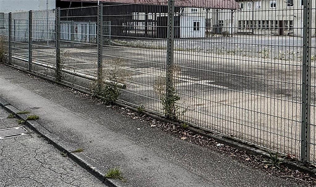 Genügend Platz auf einer freien Fläche an der Industriestraße – und dennoch ist das Areal laut der Stadtverwaltung keine Alternative zum Parkplatz am „Lienzinger Tor“. Foto: privat