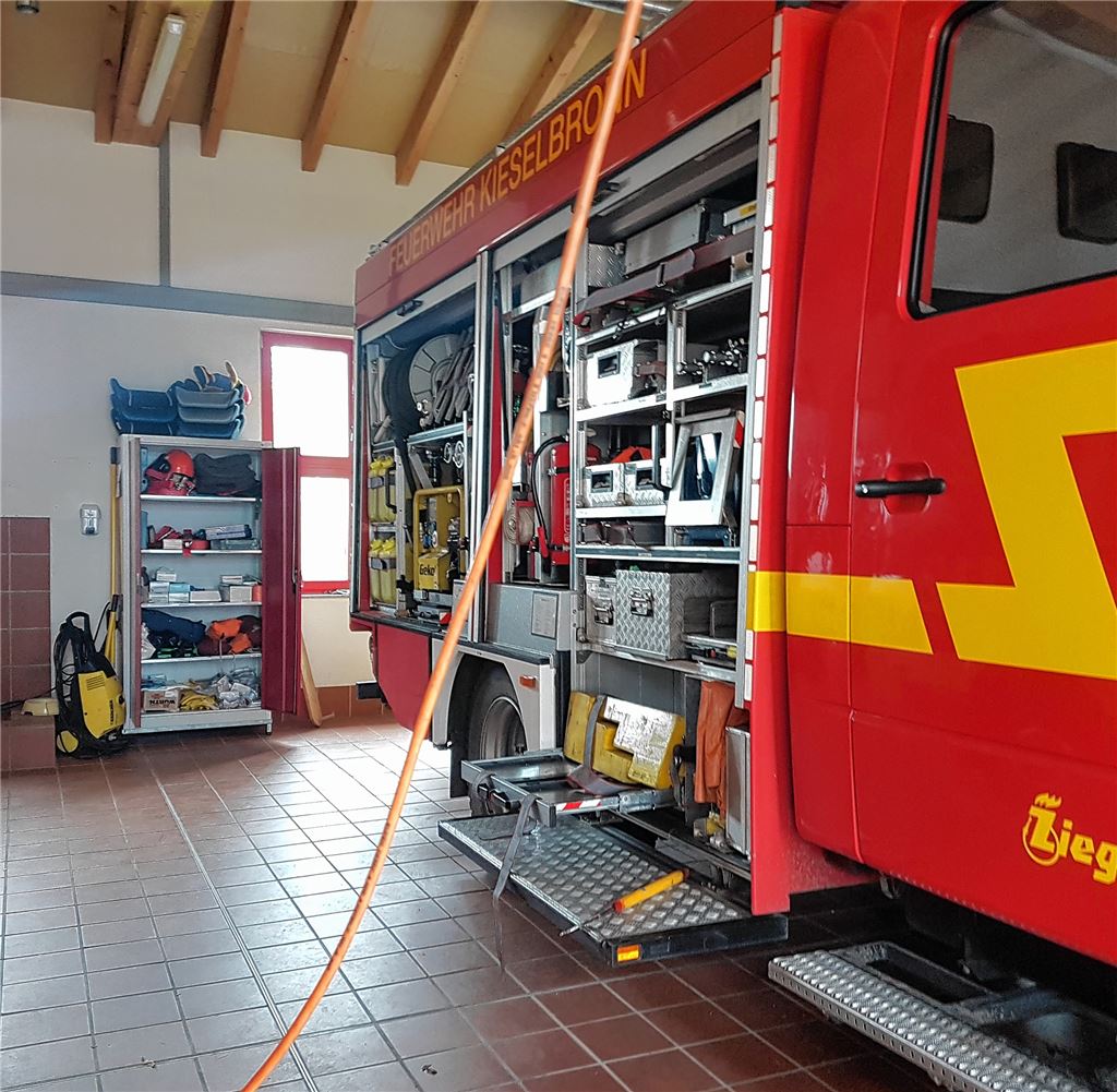 Gerätschaften im Wert von 20000 Euro haben Einbrecher über Nacht aus der Wache in Kieselbronn gestohlen. Das Fahrzeug stand morgens offen, Teile der Ausrüstung fehlten. Foto: privat