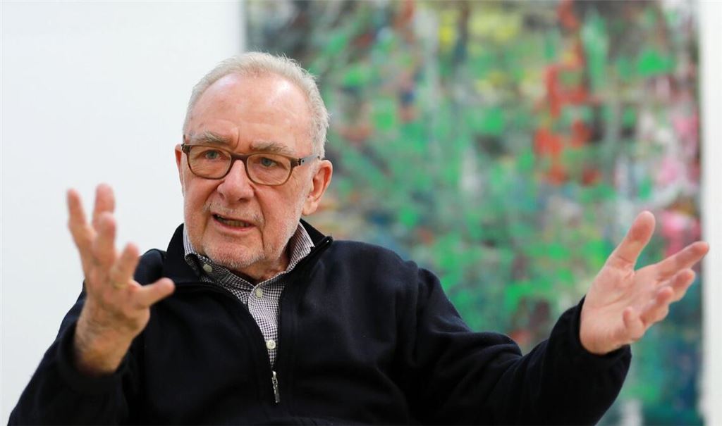 Gerhard Richter führt wieder einmal das Ranking "Kunstkompass" an (Archivbild).