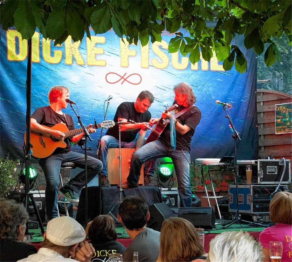 Gern gesehener Gast in Lienzingen: die Dicken Fische, Foto: Wendelstein