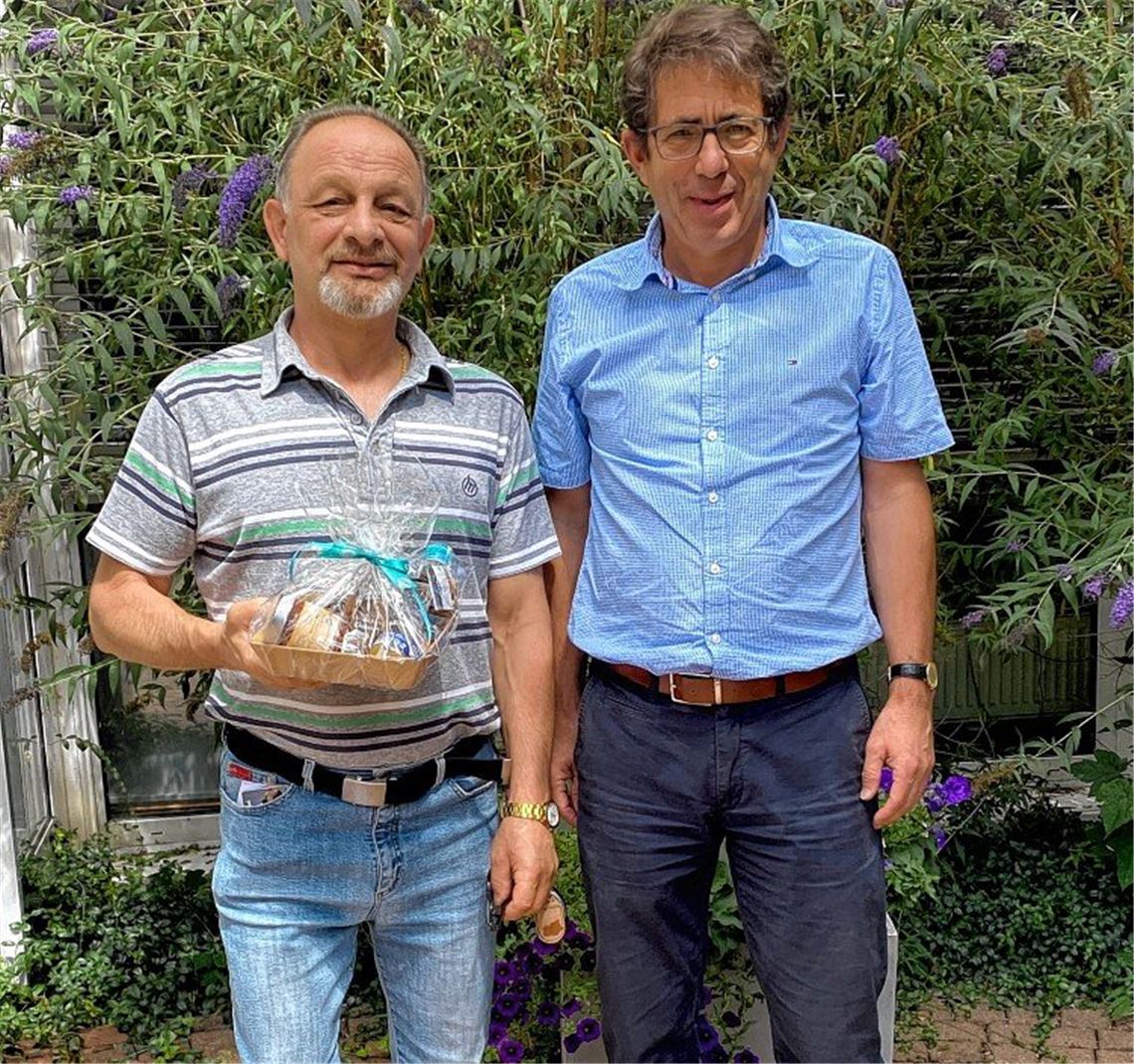 Elser-Gruppe dankt Bruno Recupido