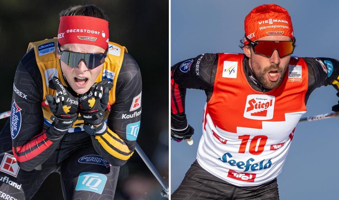 Geschwister bei den Winterspielen: Langläuferin Coletta Rydzek, Kombinierer Johannes Rydzek.