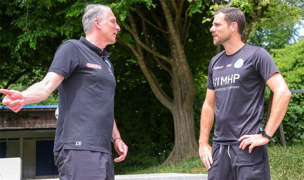 Getrennte Wege am Saisonende: Sport-Geschäftsführer Lutz Siebrecht, Marco Wildersinn (re.).