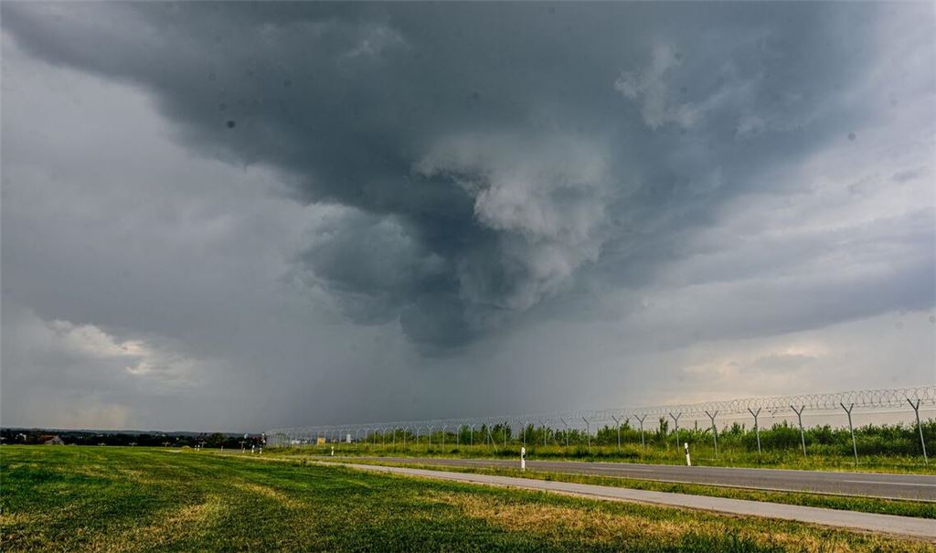 Gewitter machten es am Wochenende mancherorts ungemütlich.