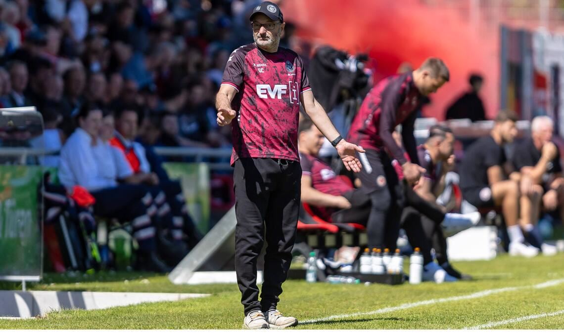 Gianni Coveli führte den 1. GSV in die Regionalliga – nun droht der Absturz in die Verbandsliga.