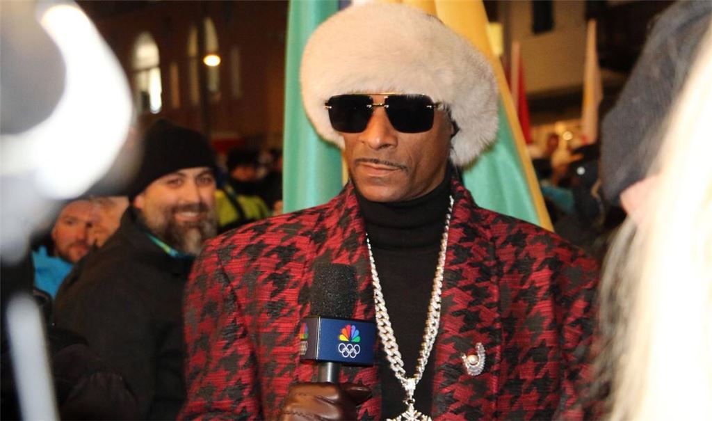 Gibt alles bei Olympia: Snoop Dog