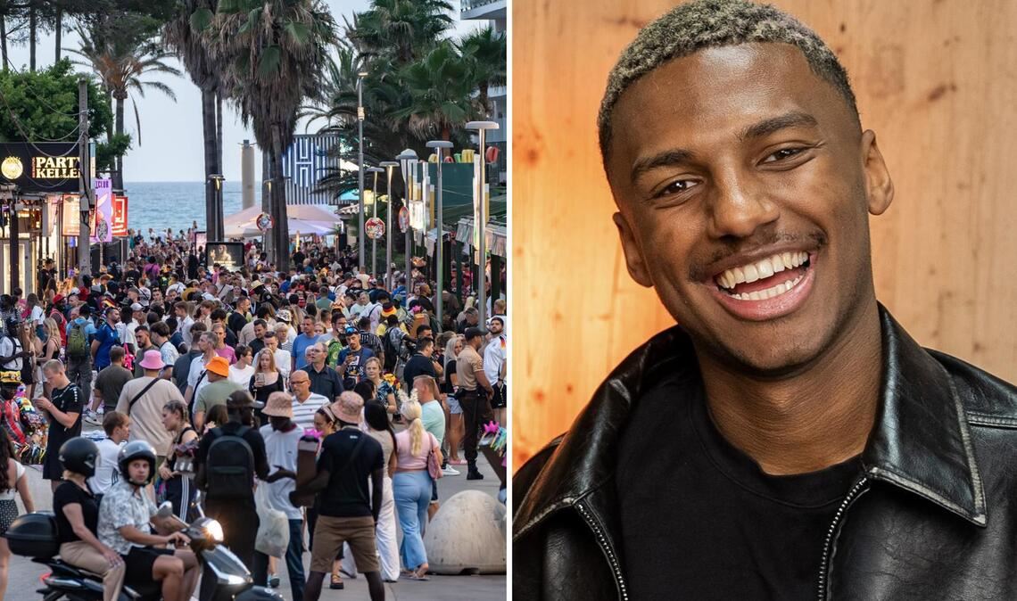 Gibt es am Ballermann (im Bild links die Schinkenstraße) ein Rassismusproblem? Jeremy Okoth sagt: Ja!